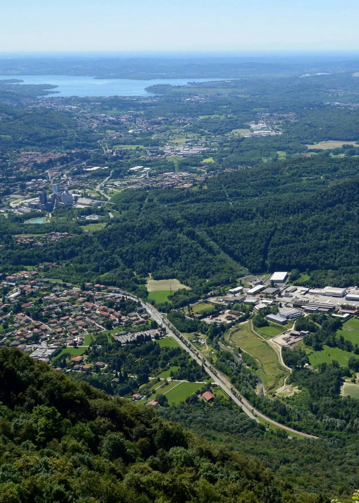 Das Tal von oben
